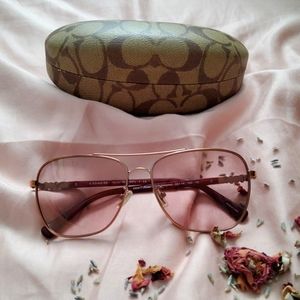 Coach sunglasses with case